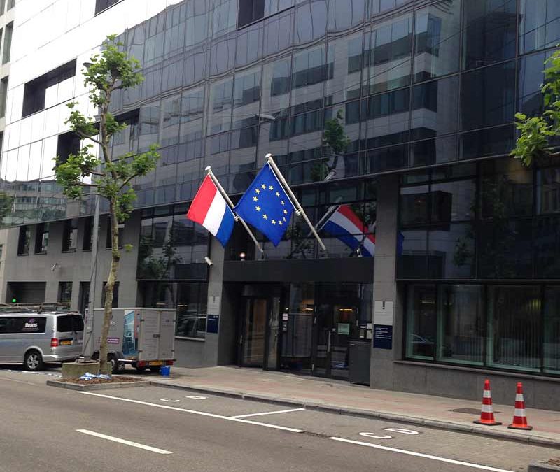 Glasbewassing Nederlandse Ambassade Brussel